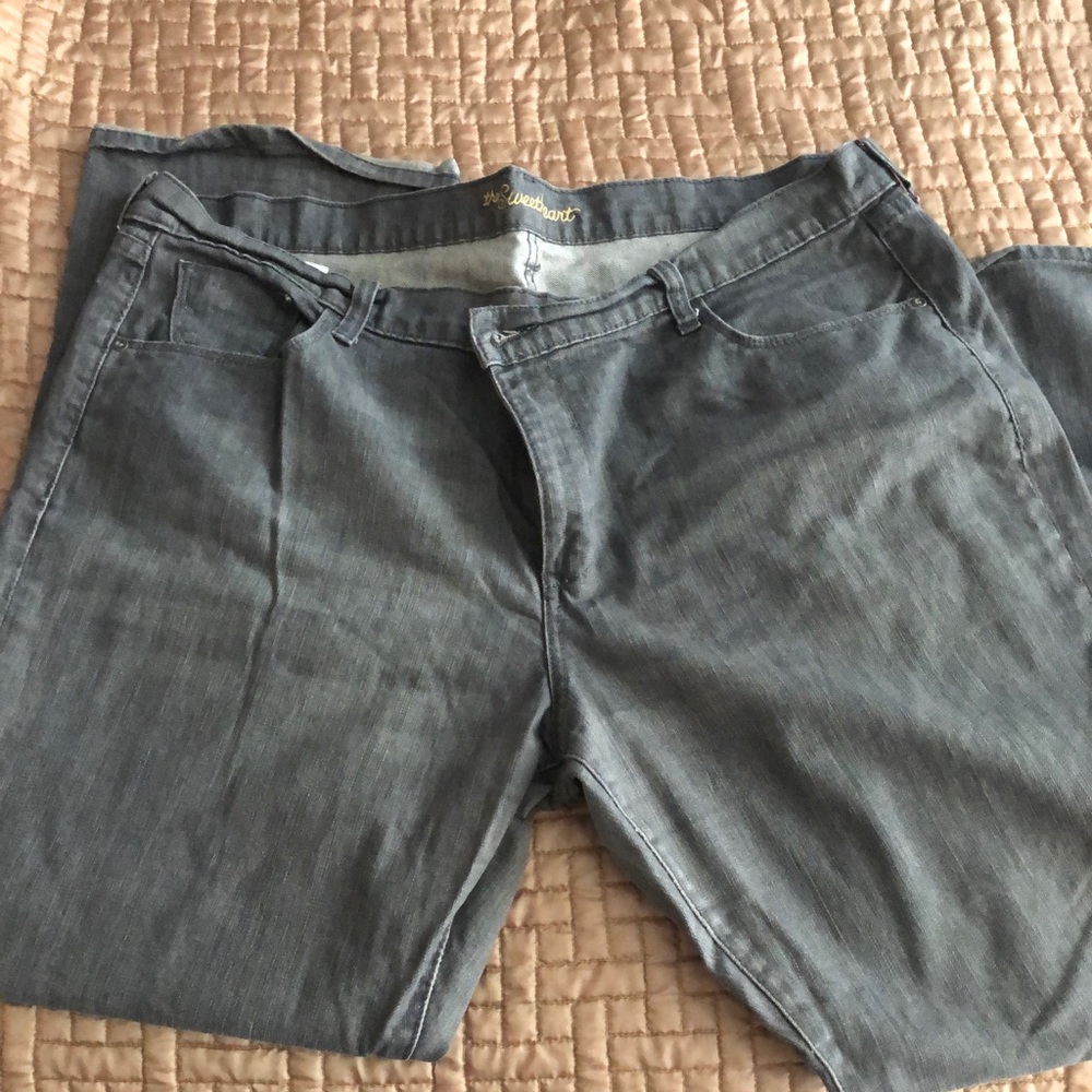 Old Navy Plus Size Gray Denim Jeans Size 20R